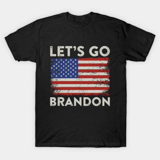 Let’s Go Brandon American Flag T-Shirt