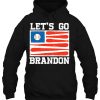 Let’s Go Brandon Baseball Bat Us Flag Funny Hoodie Gift Idea