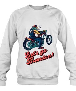 Let’s Go Brandon Biker Motorcycle Pro American Anti Biden Sweatshirt