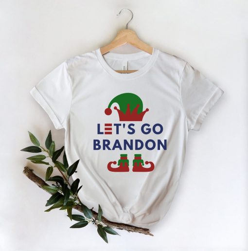 Let’s Go Brandon Elf Christmas Shirt For Anti Biden