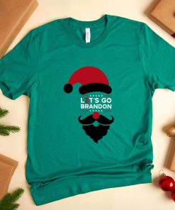 Lets Go Brandon FJB Biden Santa Republican T Shirt