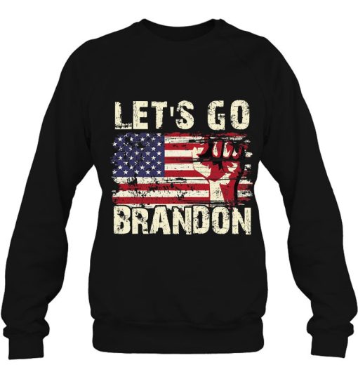 Lets Go Brandon Let’s American Flag Sweatshirt