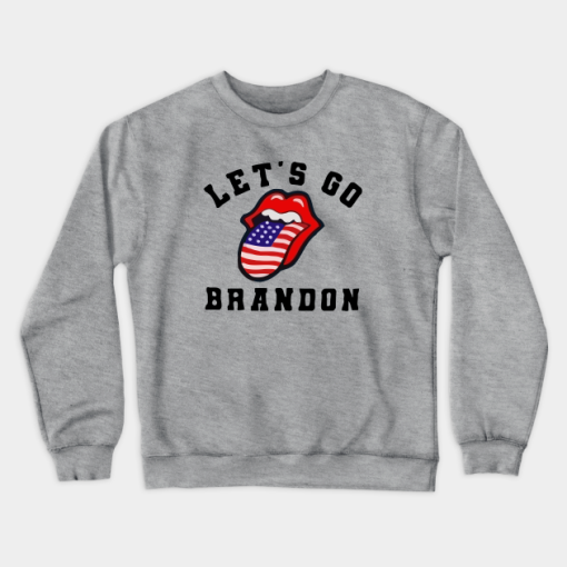 Lets Go Brandon Parody Crewneck Sweatshirt