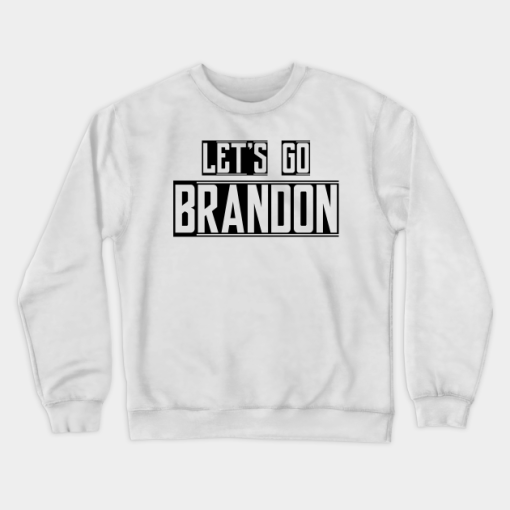 Let’s Go Brandon Vintage Retro Racing Meme Crewneck Sweatshirt