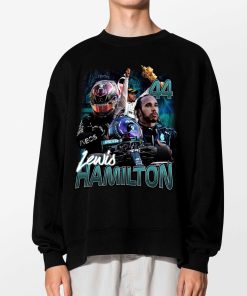 Lewis Hamilton Mercedes Petronas 90s Vintage Sweatshirt Lewis Hamilton Mercedes Petronas 90s Vintage Sweatshirt