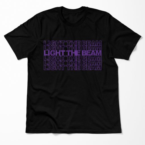 Light The Beam Sacramento Basketball Tee