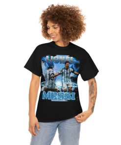 Lionel Messi ARGENTlNA Vintage Bootleg Style Shirt
