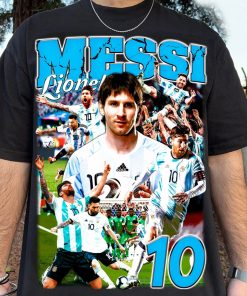 Lionel Messi Evolution 2022 World Cup Argentina Shirt