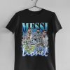 Lionel Messi Vintage Bootleg World Cup 2022 Football Player Shirt