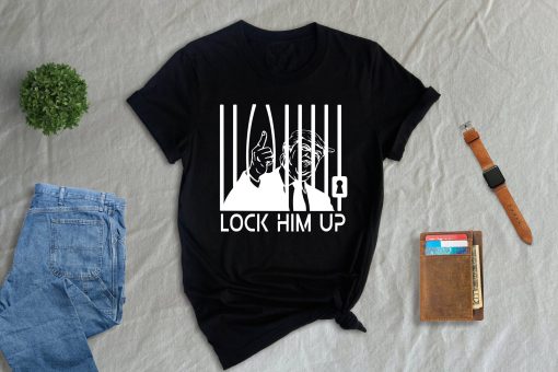 Lock Him Up T-Shirt Donald Trump Shirt