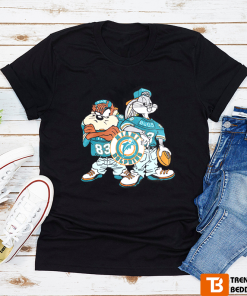 Looney Tunes X Miami Dolphins Team T-shirt