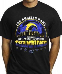 Los Angeles Rams 2022 NFC West Division Champions Shirt