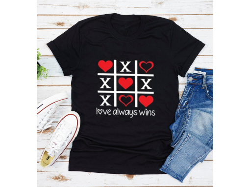 Love Always Wins Xoxo Valentine’s Day Shirt