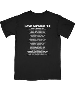 Love On Tour 2022 Date 2 Sided Shirt