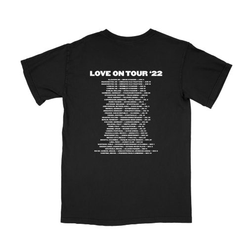 Love On Tour 2022 Date 2 Sided Shirt