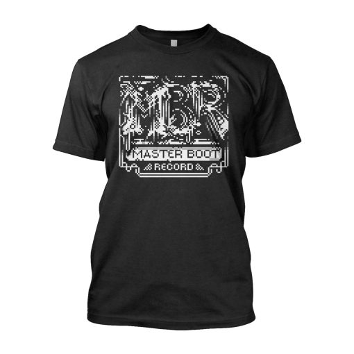 MASTER BOOT RECORD BLOCK ASCII T-Shirt