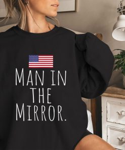 Man In The Mirror Christian Pulisic Sweatshirt USA Soccer Fans
