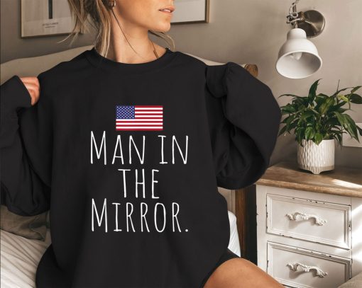 Man In The Mirror Christian Pulisic Sweatshirt USA Soccer Fans