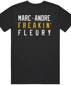Marc-Andre Fleury Freakin Pittsburgh Hockey Fan T Shirt