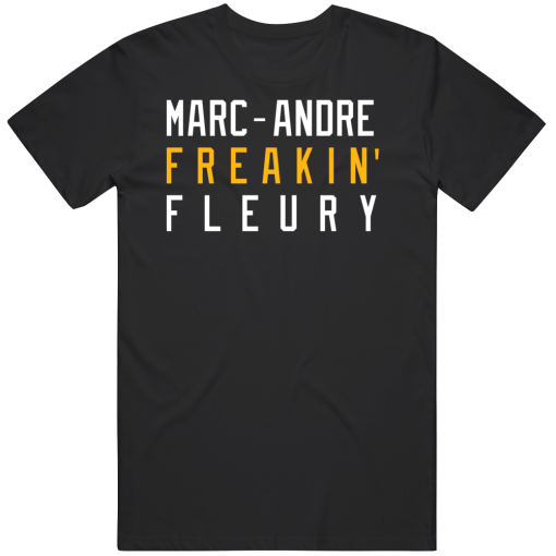 Marc-Andre Fleury Freakin Pittsburgh Hockey Fan T Shirt