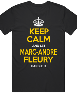 Marc-Andre Fleury Keep Calm Pittsburgh Hockey Fan T Shirt