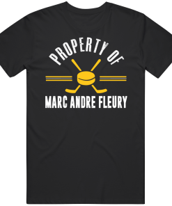 Marc-Andre Fleury Property Of Pittsburgh Hockey Fan T Shirt