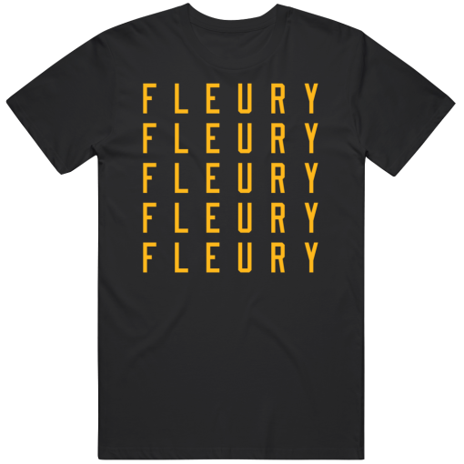 Marc-Andre Fleury X5 Pittsburgh Hockey Fan T Shirt