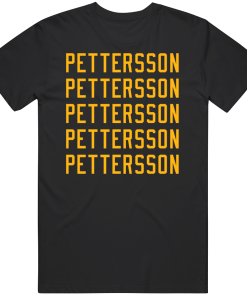 Marcus Pettersson X5 Pittsburgh Hockey Fan T Shirt
