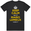 Mario Lemieux Keep Calm Pittsburgh Hockey Fan T Shirt