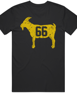 Mario Lemieux Pittsburgh Hockey Fan Goat Distressed T Shirt