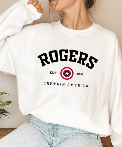 Marvel Comics Captain America Rogers 1918 Sweatshirt The First Avenger