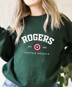 Marvel Comics Captain America Rogers 1918 Sweatshirt The First Avenger 4