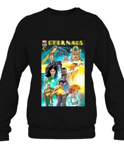 Marvel Eternals Galactic Group Shot Comic Cover Shirts