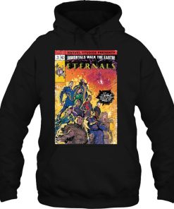 Marvel Eternals Vintage Group Shot Comic Cover Hoodie