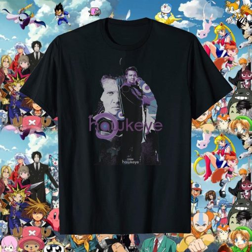 Marvel Hawkeye Pop Art Silhouette Unisex T Shirt