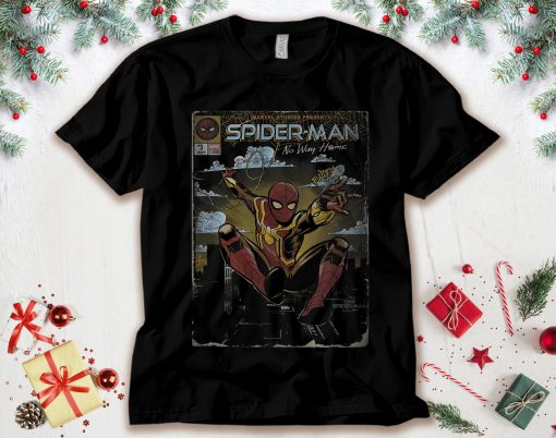 Marvel Spider-Man No Way Home Comic Cover T-Shirt Unisex