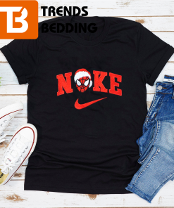 Marvel Superhero Spiderman MCU Christmas [year] Nike Embroidered T-shirt