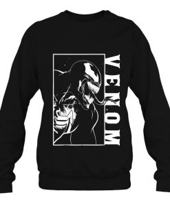 Marvel Venom Side View Tongue Out Graphic Shirt