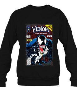 Marvel Venom Vintage Comic Book Cover Graphic Shirt