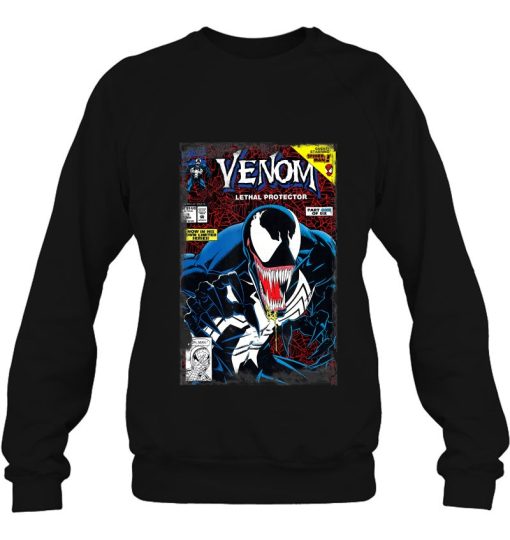 Marvel Venom Vintage Comic Book Cover Graphic Shirt