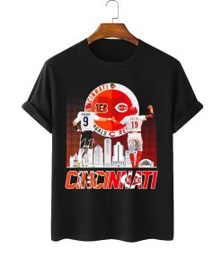 Mascot Cincinnati Reds And Bengals Shirt
