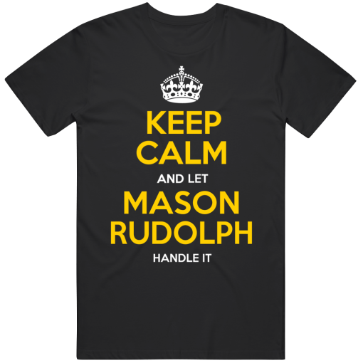 Mason Rudolph Keep Calm Pittsburgh Football Fan T Shirt