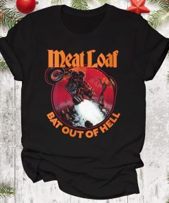 Meat Loaf Bat Out Of Hell Bike T Shirt 1