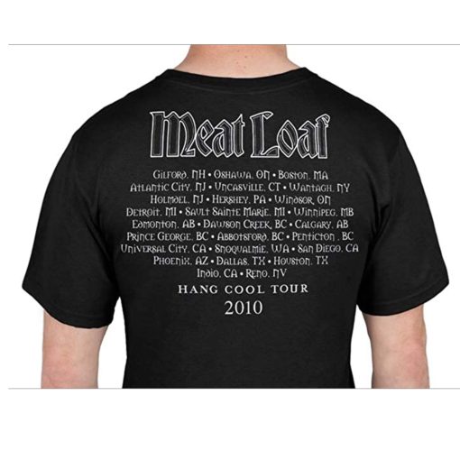 Meat Loaf Hang Cool Teddy Bear Cover 2010 Tour T-Shirt