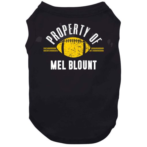 Mel Blount Property Of Pittsburgh Football Fan T Shirt