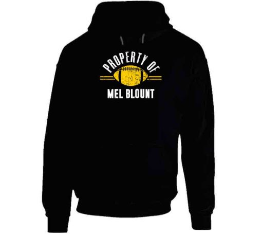 Mel Blount Property Of Pittsburgh Football Fan T Shirt