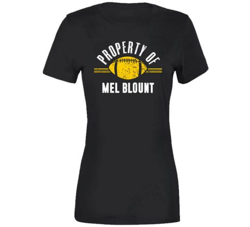 Mel Blount Property Of Pittsburgh Football Fan T Shirt