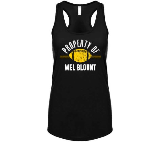 Mel Blount Property Of Pittsburgh Football Fan T Shirt