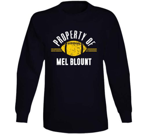 Mel Blount Property Of Pittsburgh Football Fan T Shirt