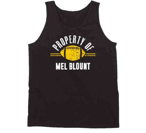 Mel Blount Property Of Pittsburgh Football Fan T Shirt